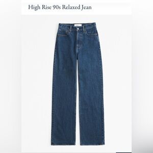 Abercrombie 90 Relaxed Jean - High Rise | Size 27/4